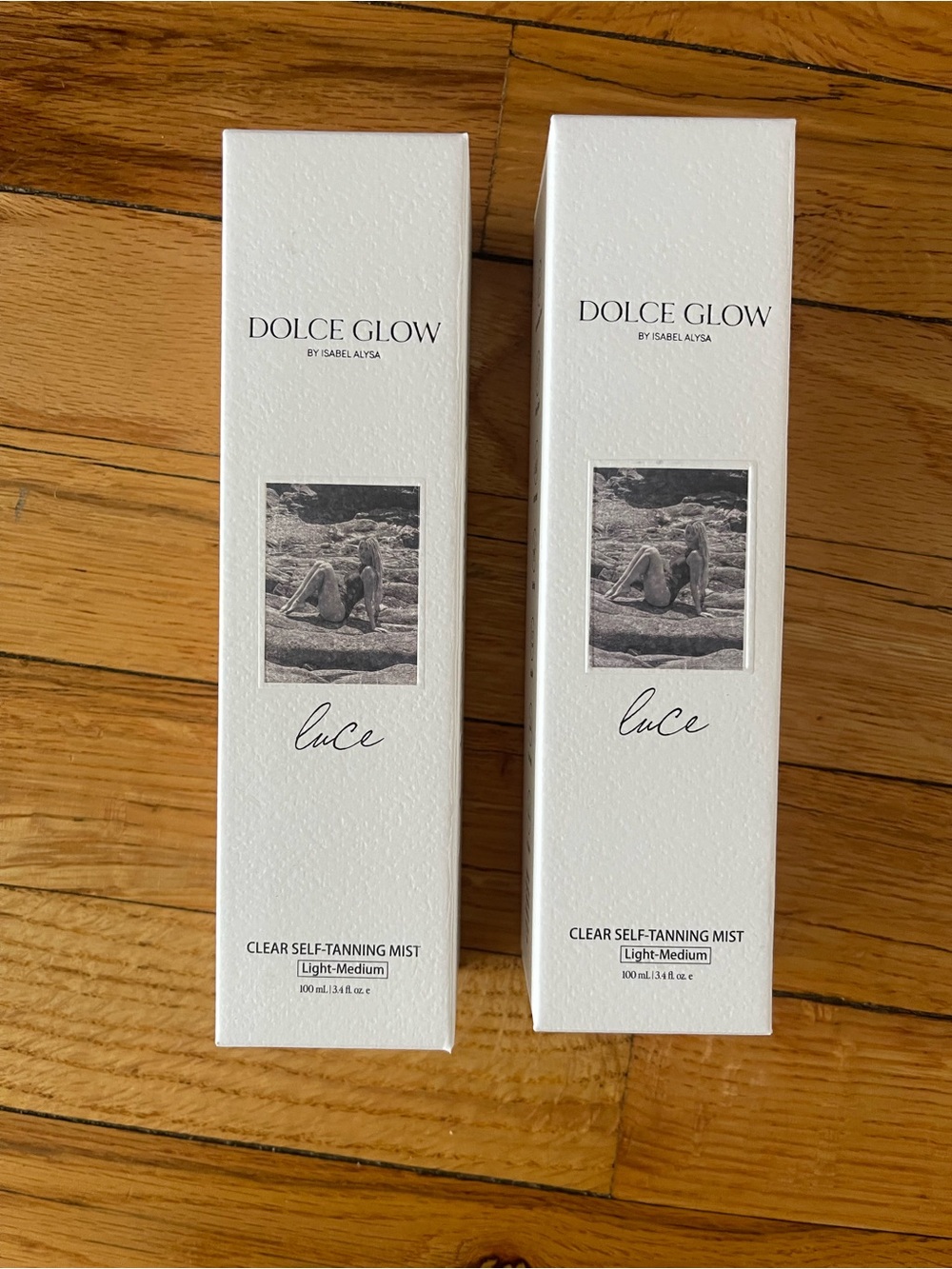 Dolce Glow Luce Clear Self-Tanning Mist (Light-Medium) — Travel Size